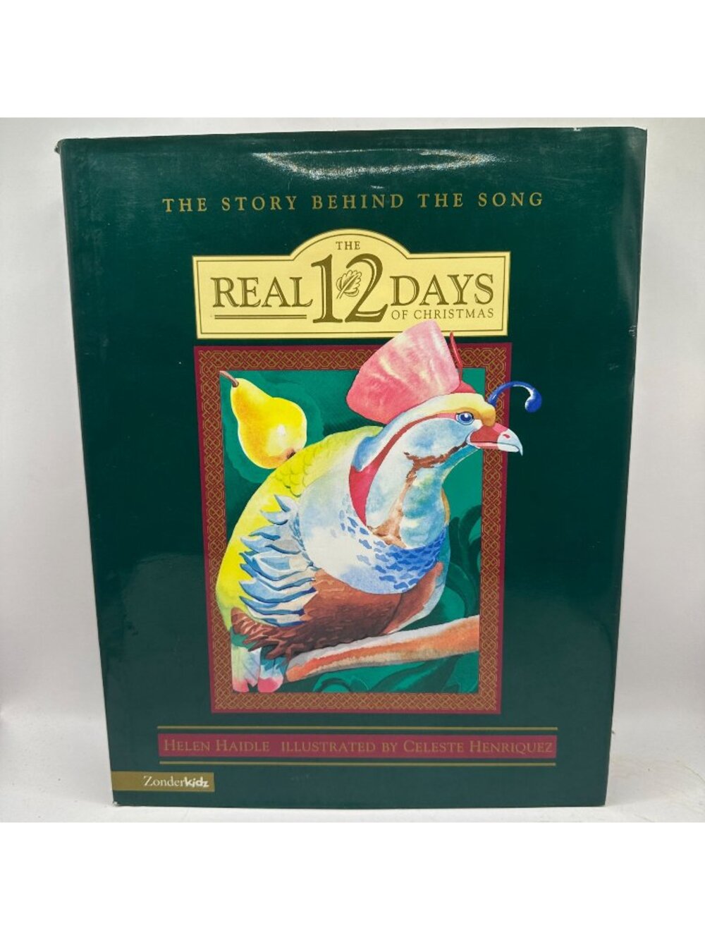 Real 12 Days Christmas Haidle 1997 Hardcover Illustrated Kids Book